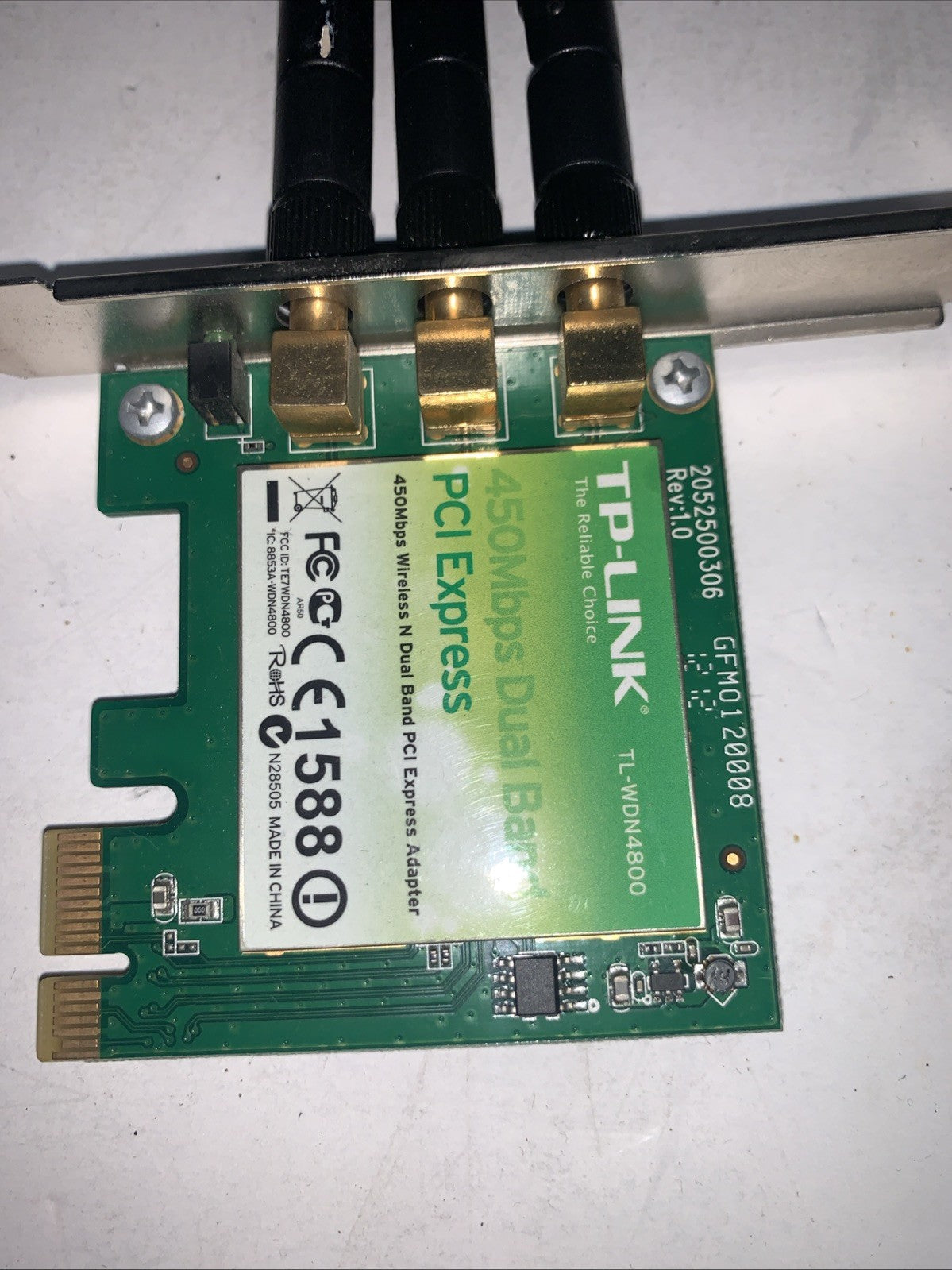 Lot of 4 USB/PCIe wifi wireless cards