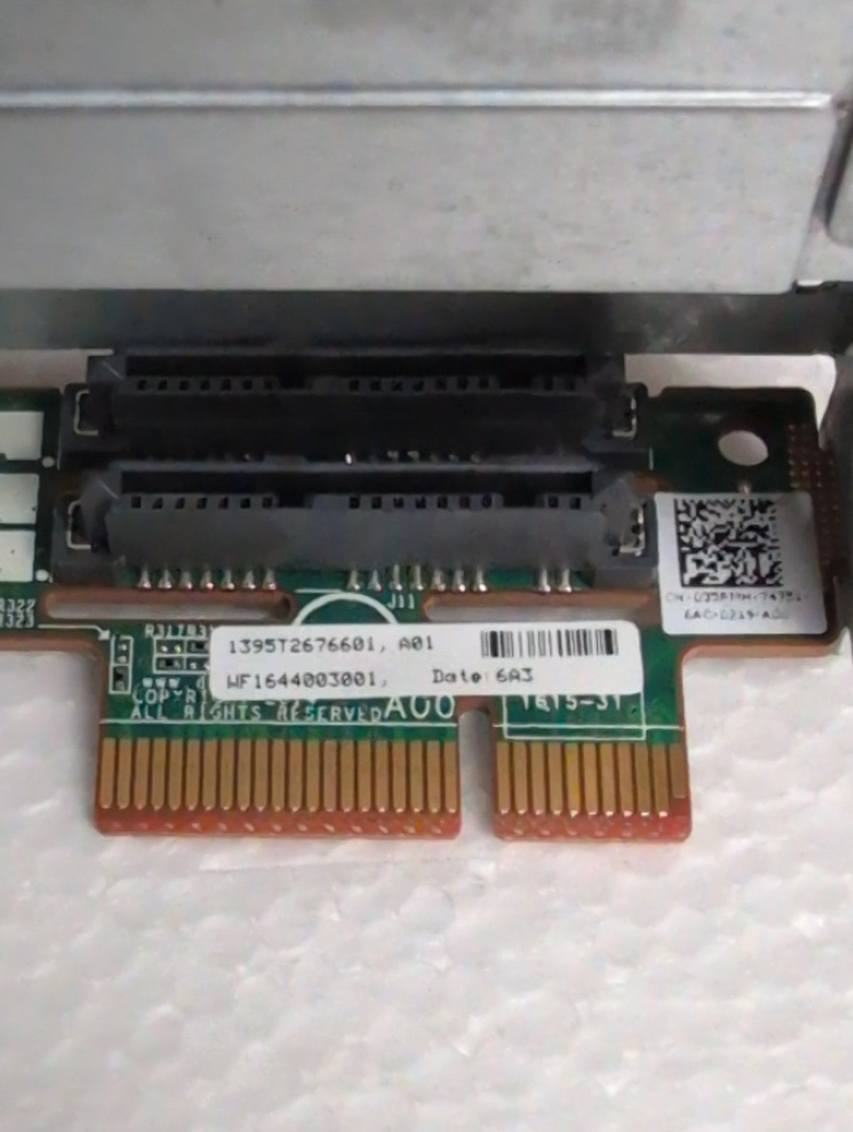 🎸 Dell Server 2.5 INCH SAS HDD TRAY 035RMH Dual Slot with Bracket