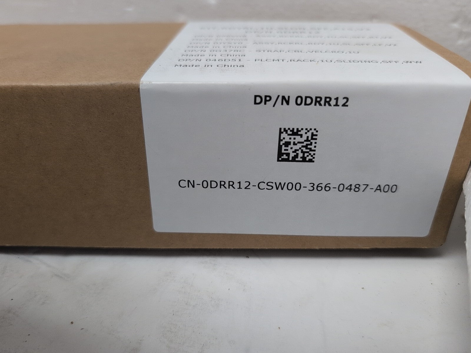NEW in BOX Dell PowerEdge R650 R6525 Sliding Rails A15 DRR12 0DRR12 -