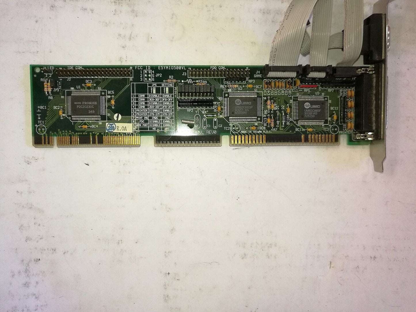 +  E5YMI0500VL MIO- 500VL VESA Local Bus Multi I/O Card