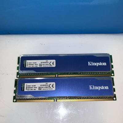 Kingston 8GB(2x4GB) 1600 MHz DDR3-1600 PC3-12800U CL9 RAM (KHX1600C9D3B1/4G)