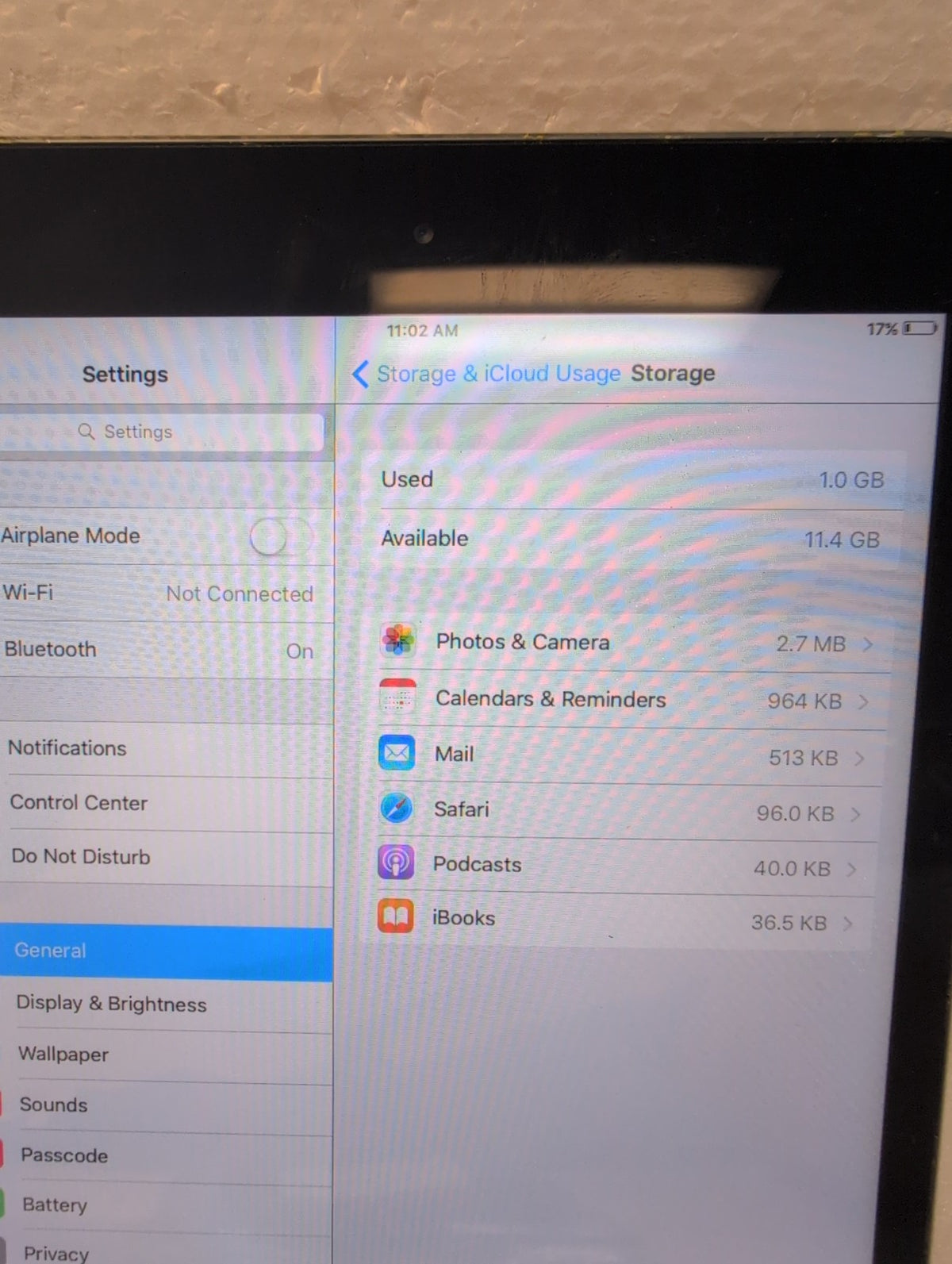 🎸 Apple iPad Mini 1st Generation A1432 16GB Space Gray Wi-Fi Unlocked （read）
