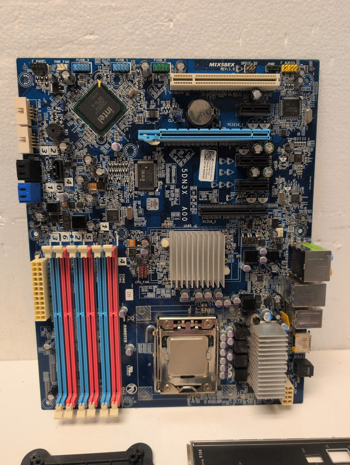 🎸 Dell MIX58EX 5DN3X Motherboard LGA1366 with Intel Core i7-930 CPU