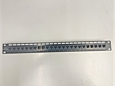 🔥 24-port Cat5e Patch Panel T568A T568B (Qty)