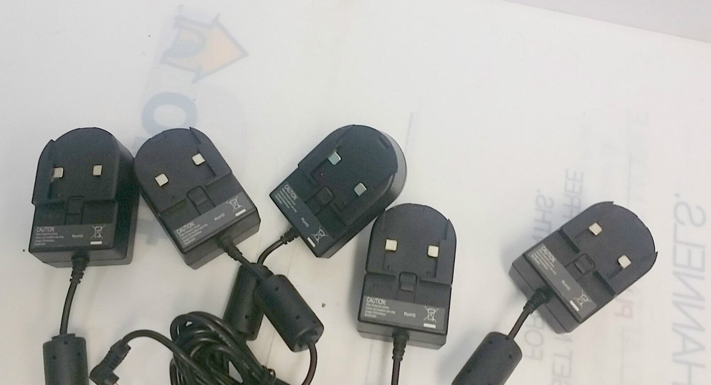 Lot of 5 AXIS PS-H 26570 SA110D-05 5.1V 2A Security Camera AC Adapter (no plug)