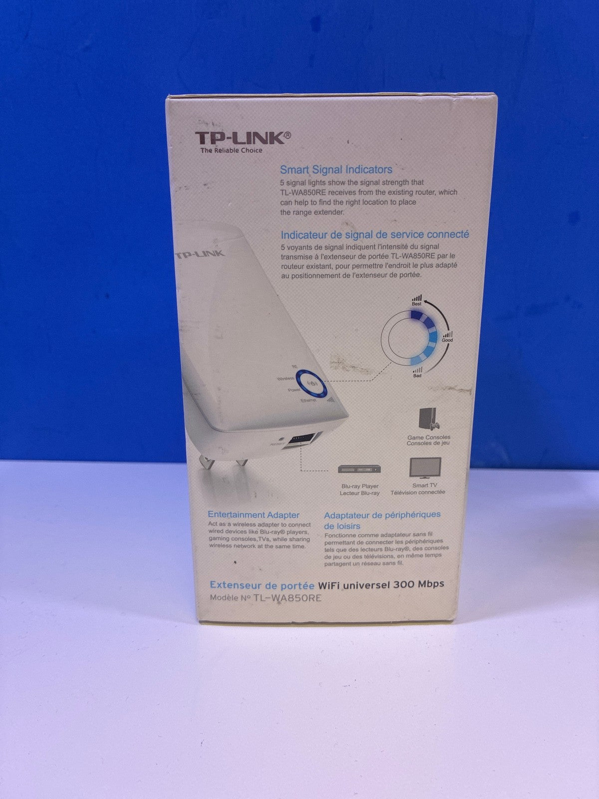 🔥 TP-Link TL-WA850RE 300Mbps Universal WiFi Range Extender 2.4GHz White