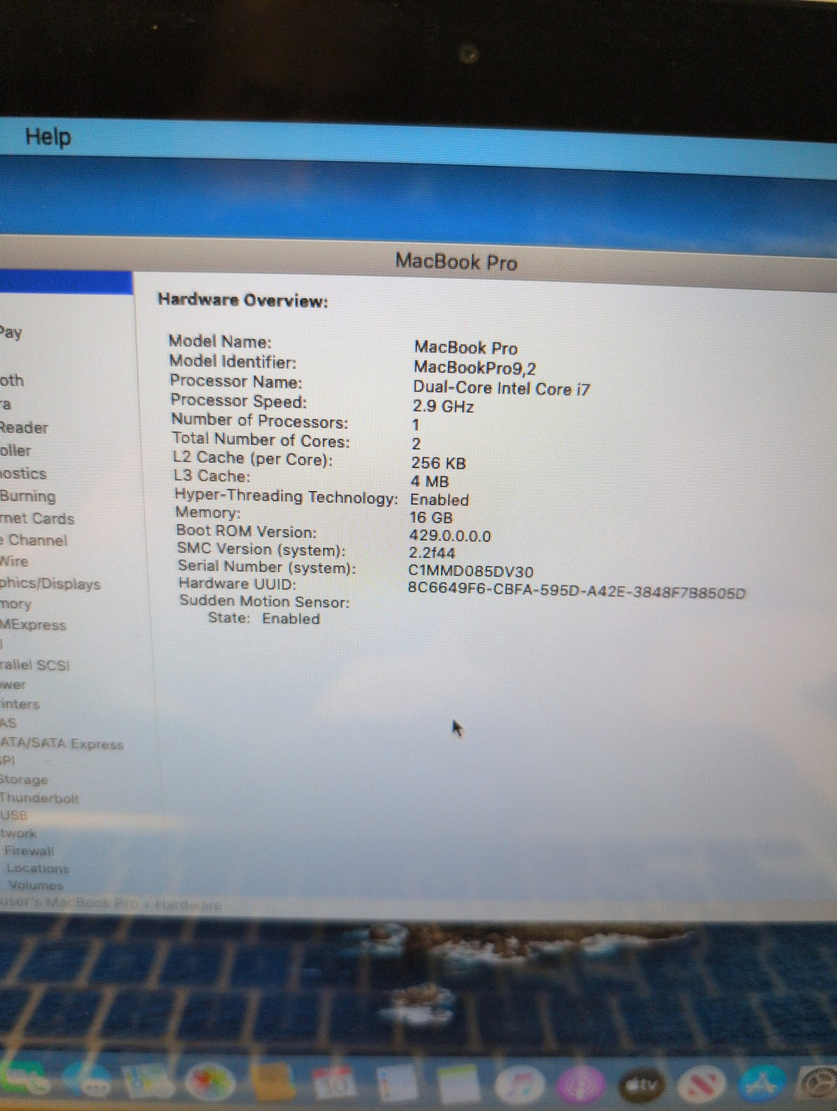 🎸 Apple MacBook Pro 13-inch A1278 2012 i7 2.9GHz 16GB 525GB SSD (NO BATTERY)