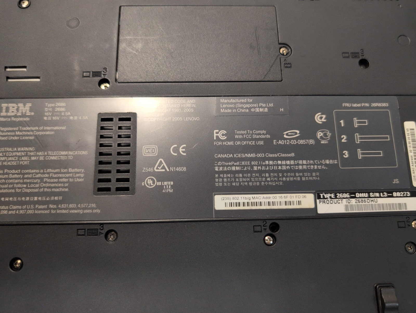 🔥 Lenovo Thinkpad T430 14" Laptop Pentium M 1.73GHz/ 1.5GB  RAM (NO HDD/CADDY)-