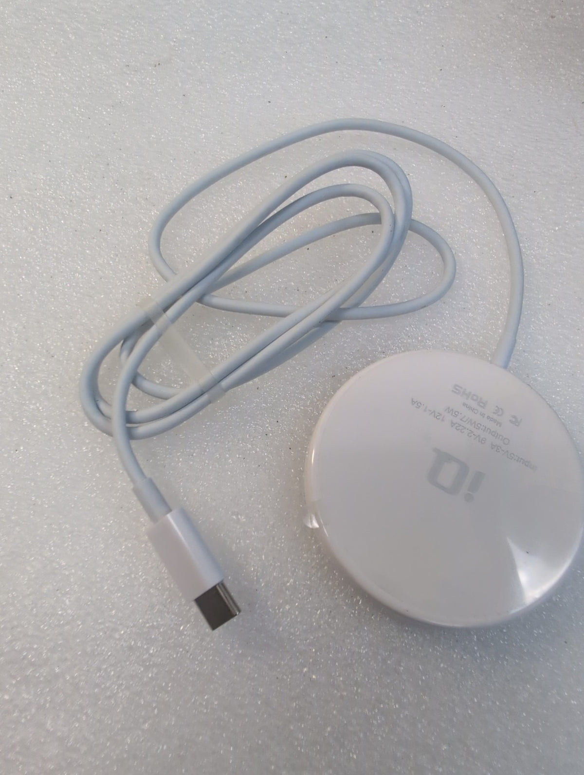 🎸 iQ Magnetic Wireless Charger USB-C Cable 5W/7.5W Fast Charging Pad Tested