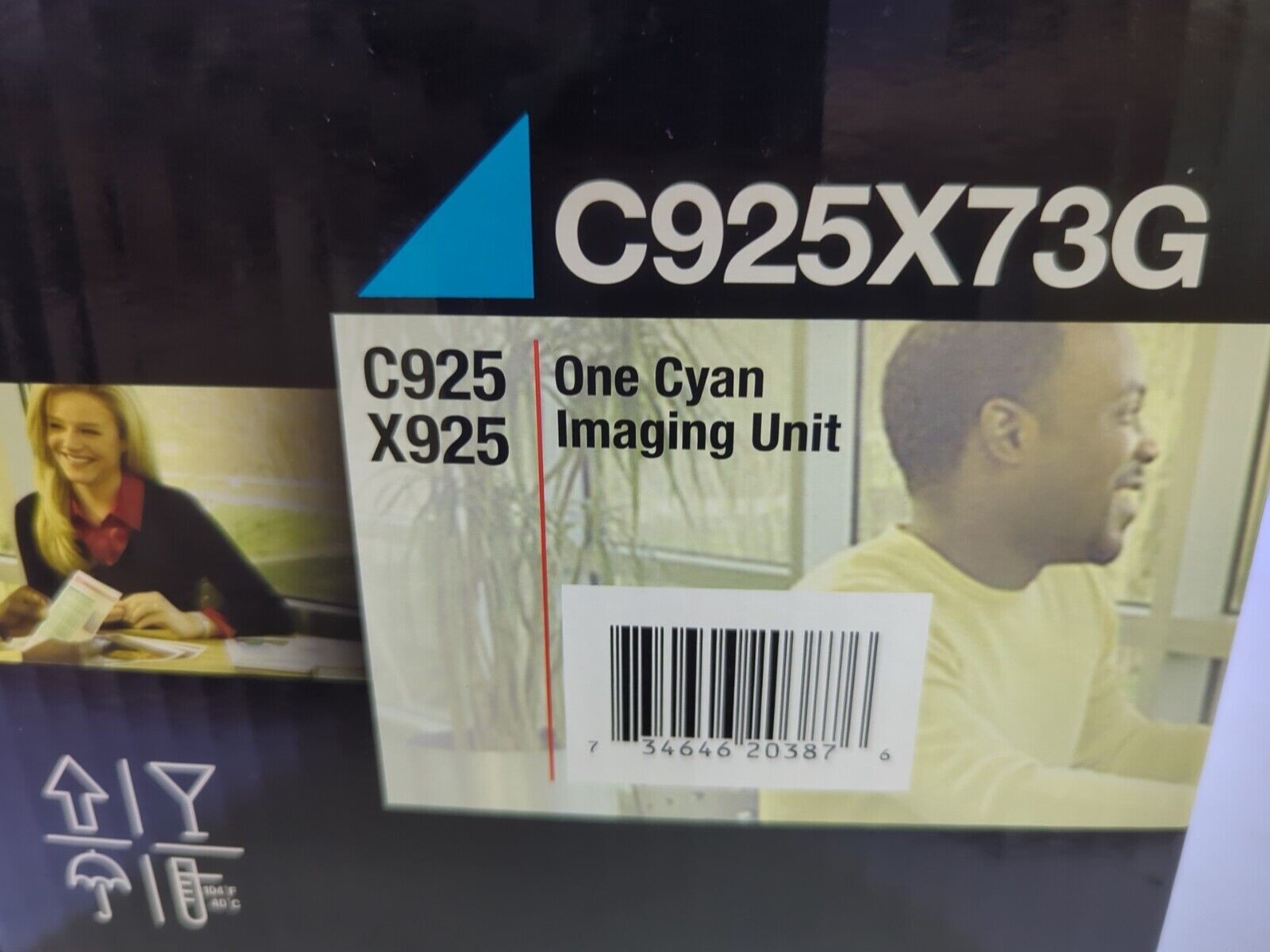 New in BOX Genuine Lexmark C925X73G Cyan Imaging Unit C925 X925 -