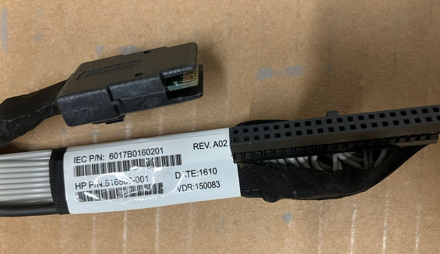 ~ 1x HP 493228-002 ProLiant DL360 G6 G7 Mini SAS Power Cable 532393-001 498422