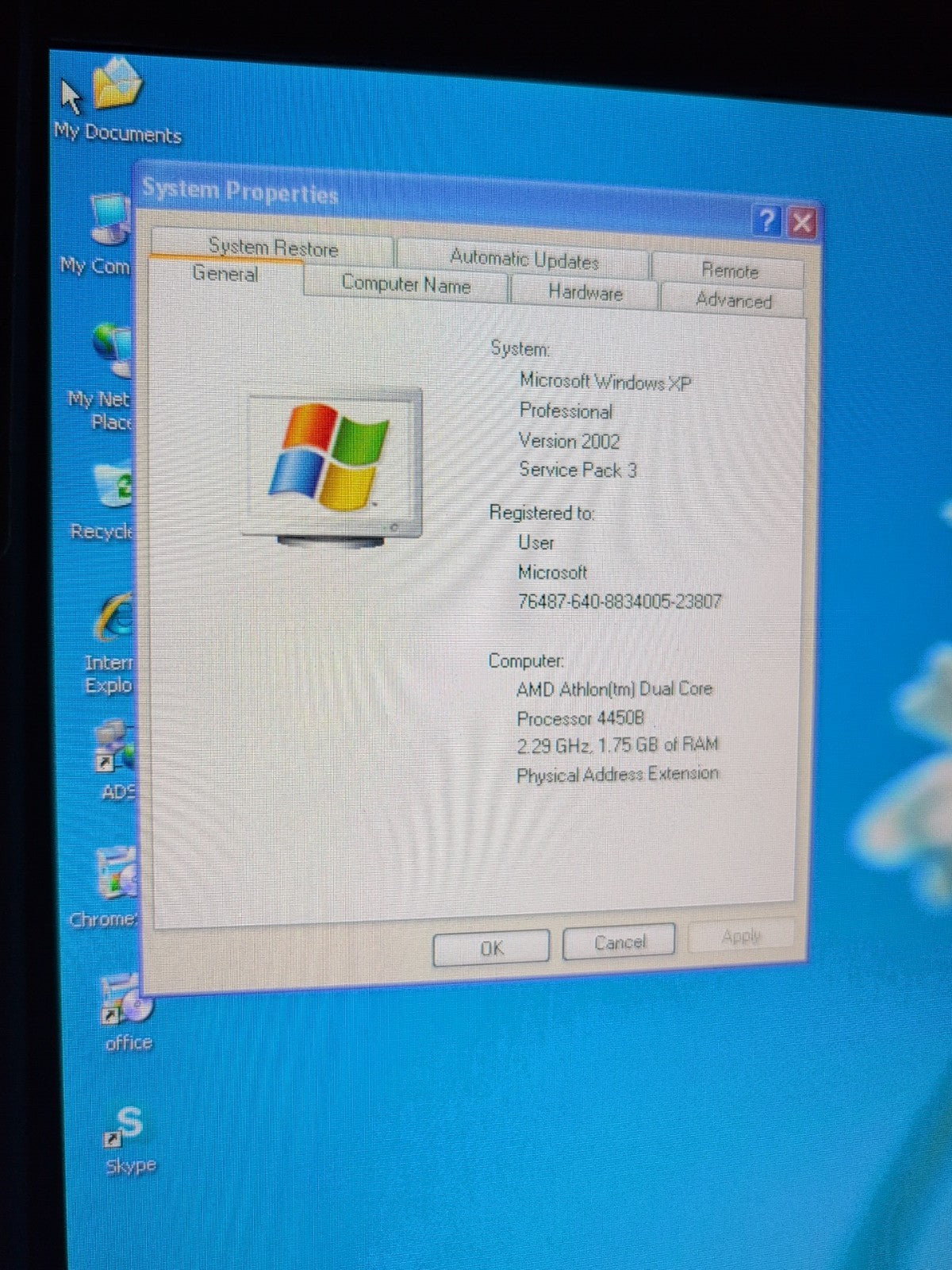🔥 HP Compaq DC5850 SFF AMD Athlon DualCore 4450B CPU/ 2GB RAM/80GB HDD/ winXP -