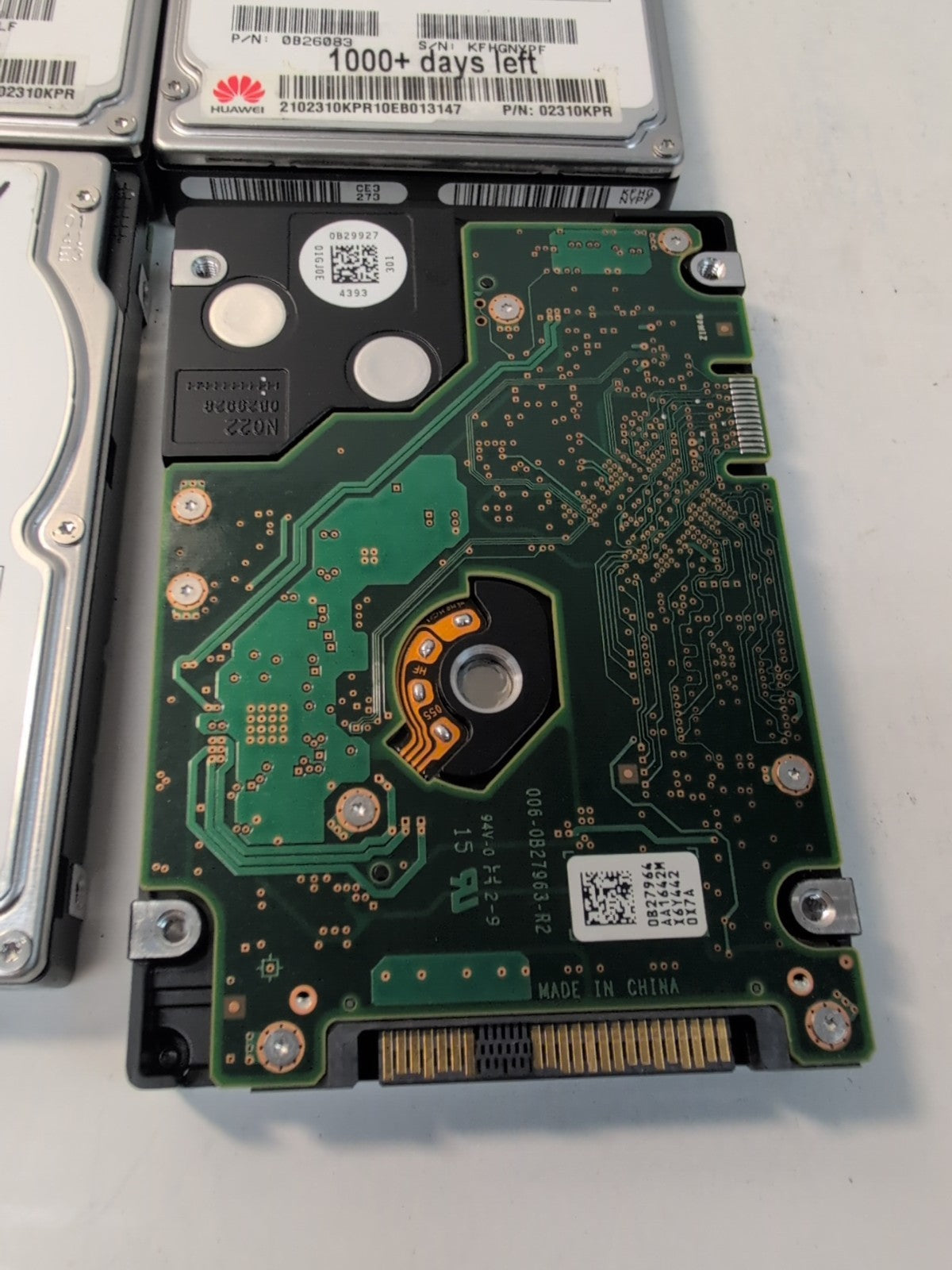 🔥 5x HGST 300GB HUC109030CSS60 2.5" SAS 10K HDD (Lifetime 1000 days Remains) - 