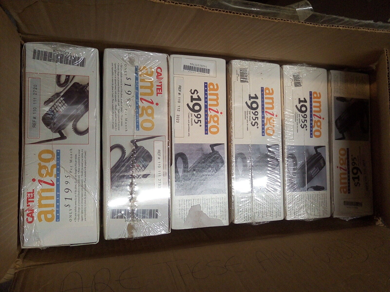 * BRAND NEW VINTAGE PHONE CANTEL JRC Radio TELEPHONE 8801 J6030-STC  BOX SEALED