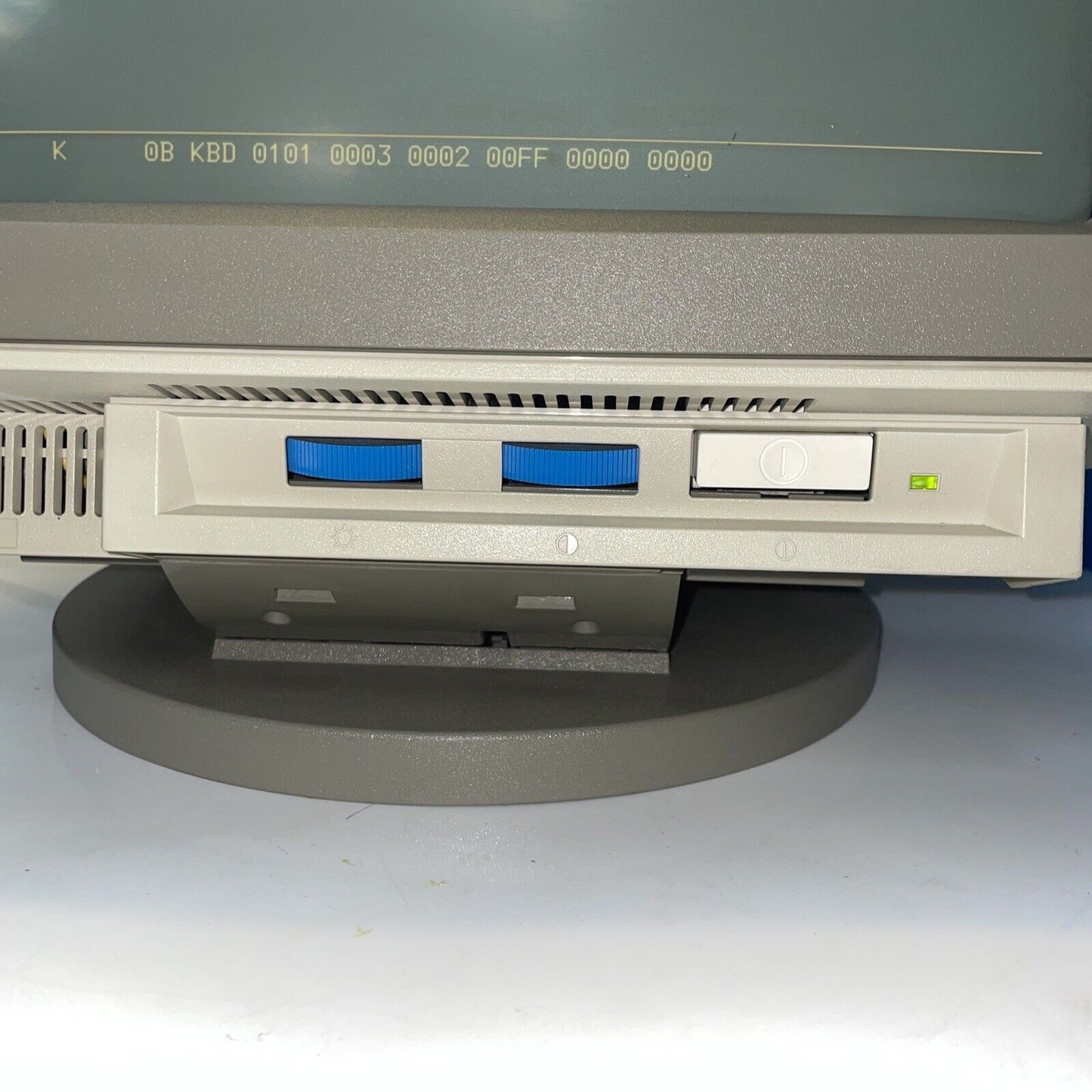 Nice ~ IBM 3487 InfoWindow II Display Station 1993 with IBM P/N 1395660 keyboard