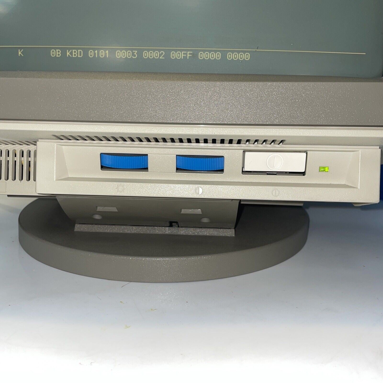 Nice ~ IBM 3487 InfoWindow II Display Station 1993 with IBM P/N 1395660 keyboard