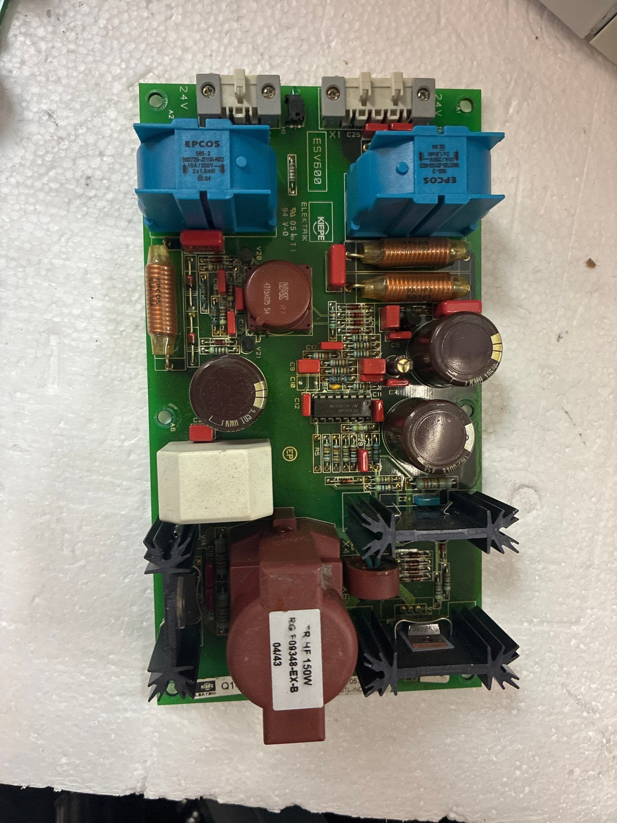🔥 Lot of 2 ESV600 HF 150W Power Supply PCB 24V RG F09348-EX-B