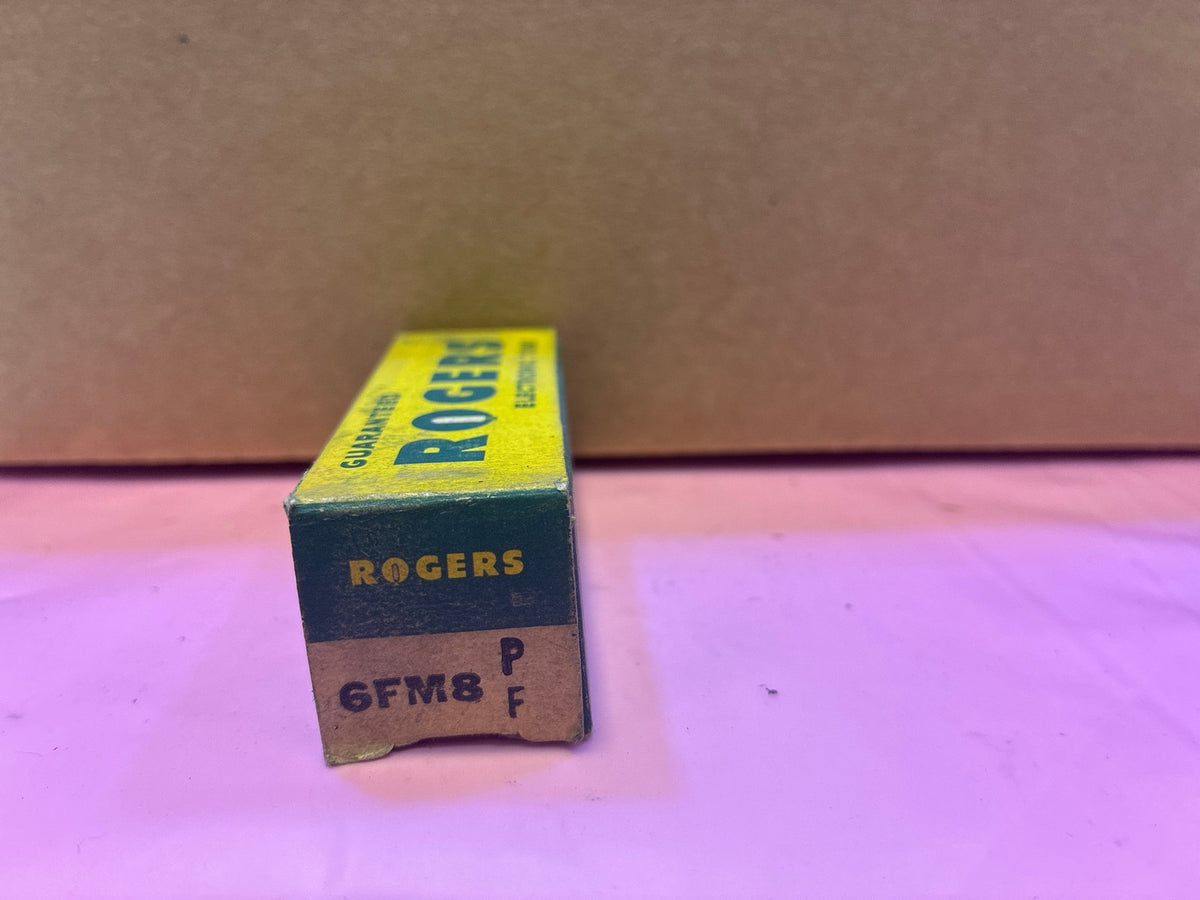 🔥 Rogers 6FM8 Vacuum Tube Triode-Pentode in Original Box Vintage