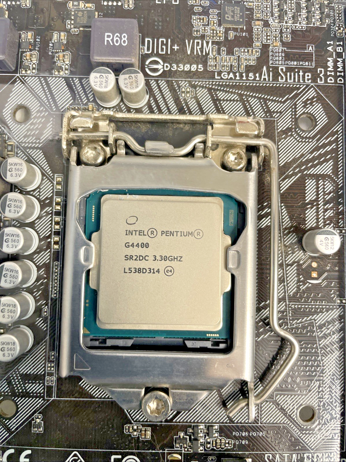🔥 Asus H110M-E/M.2 Motherboard LGA1151 + CPU G4400 + IO Shield  +