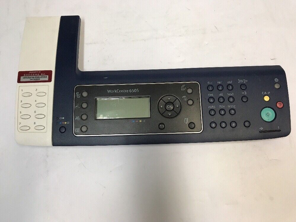 - FRONT CONTROL PANEL FOR XEROX WORK CENTRE 6505