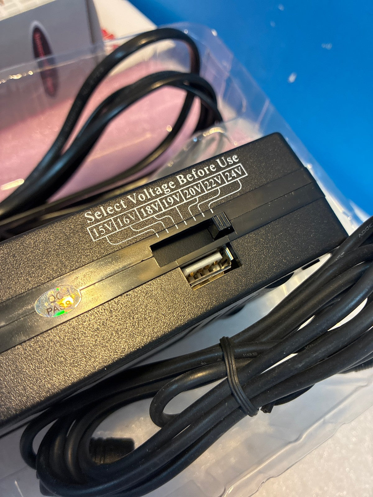 🔥 Universal AC Adapter EWAD13065 120W 130W Laptop Charger USB Port 8 Tips Black