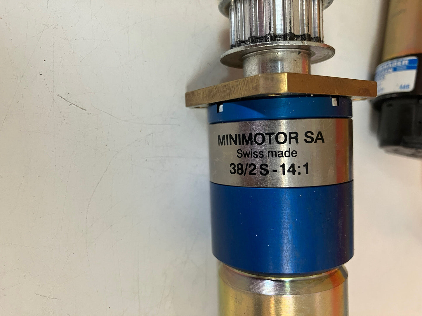 ~ FAULHABER MINIMOTOR SA 38/2S 14:1 3557K 012CS 5500C02-871 HEDS-5500 C02 9635 A