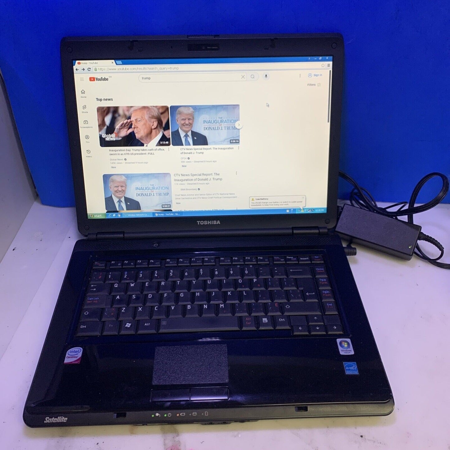 Toshiba Satellite L300D-04P 15.4” T5800 2GB RAM 160GB HD Windows XP SP3