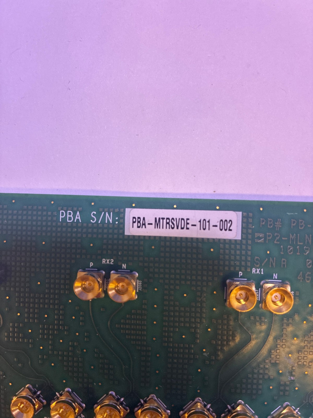 🔥 Intel PCIe De-Embed Board PBA-MTRSVDE-101 Mountain Rock SV NVM