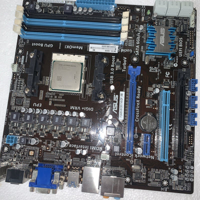 ASUS F2A85-M FM2 Motherboard + AMD A8-5500 Quad Core 3.2GHz APU Combo