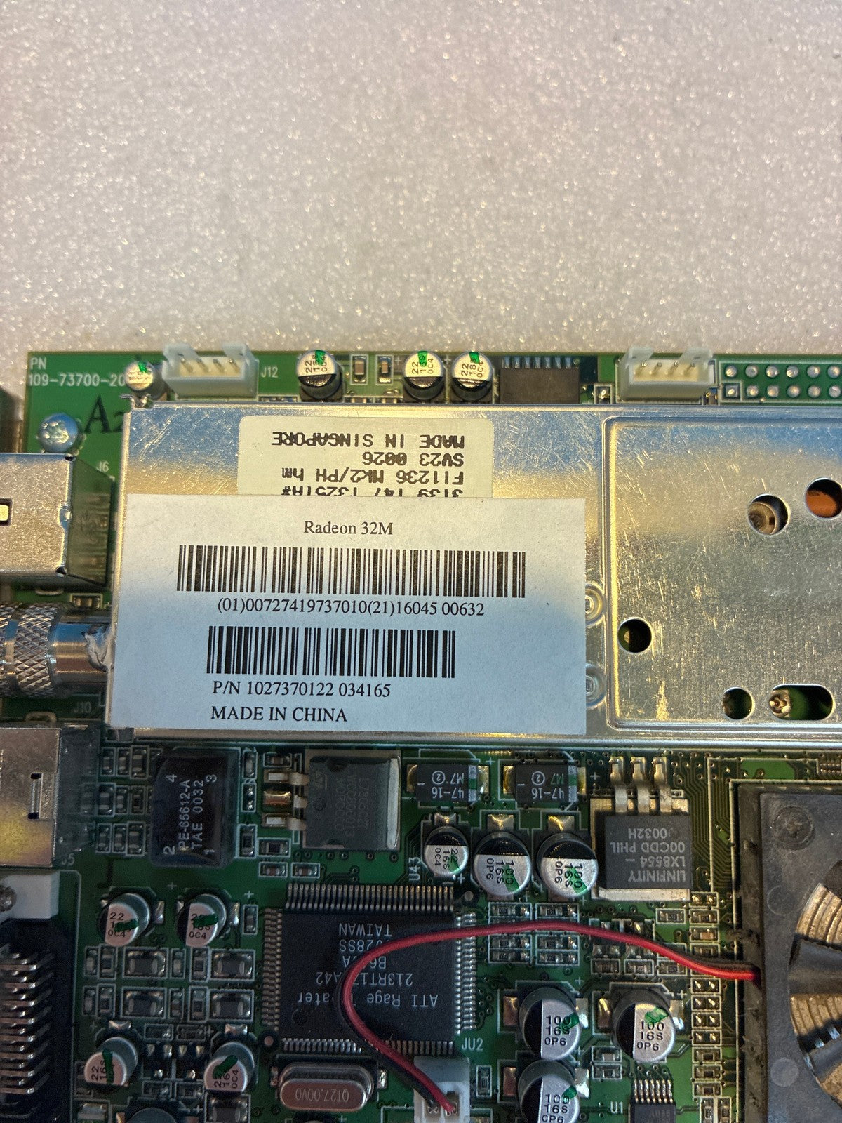 🔥 ATI Radeon All-In-Wonder 32MB 109-73700-20 AGP TV Tuner Graphics Card