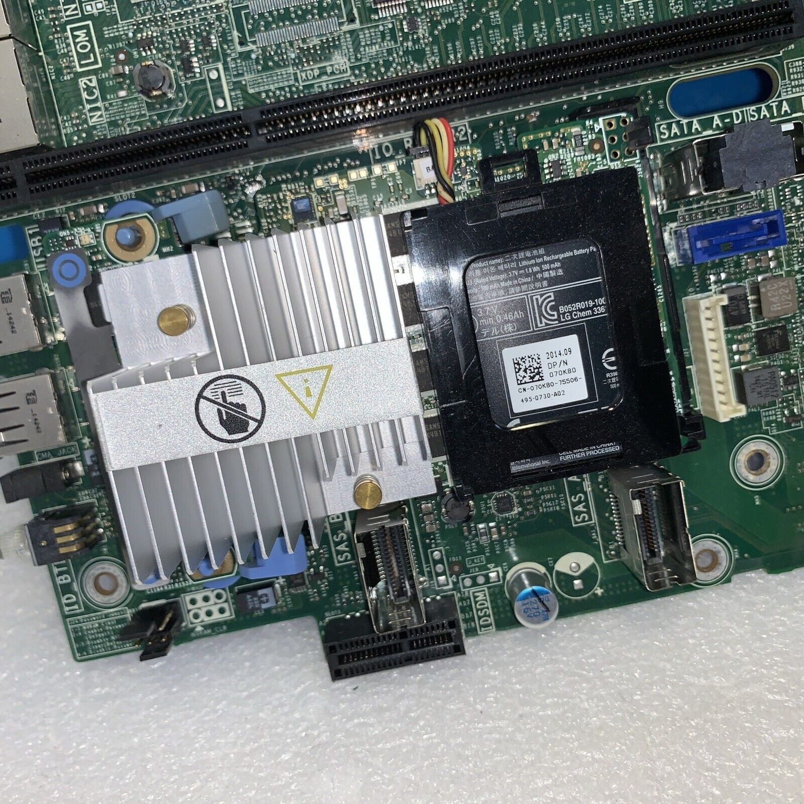 DELL POWEREDGE R520 MOTHERBOARD SYSTEM BOARD 3P5P3, 4FHWX, VRJCG, 51XDX, WVRWJ