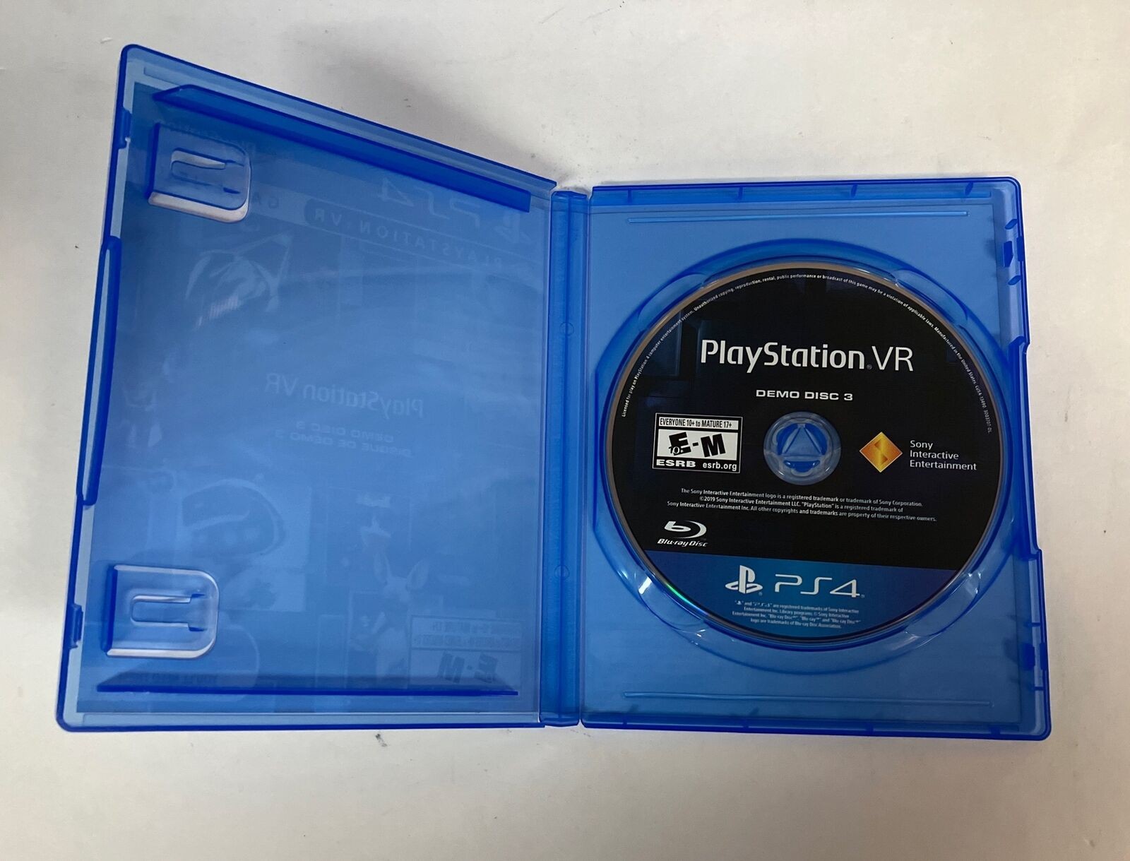 Sony PlayStation VR PS4 Demo Disc 3 GAME-JEU ~