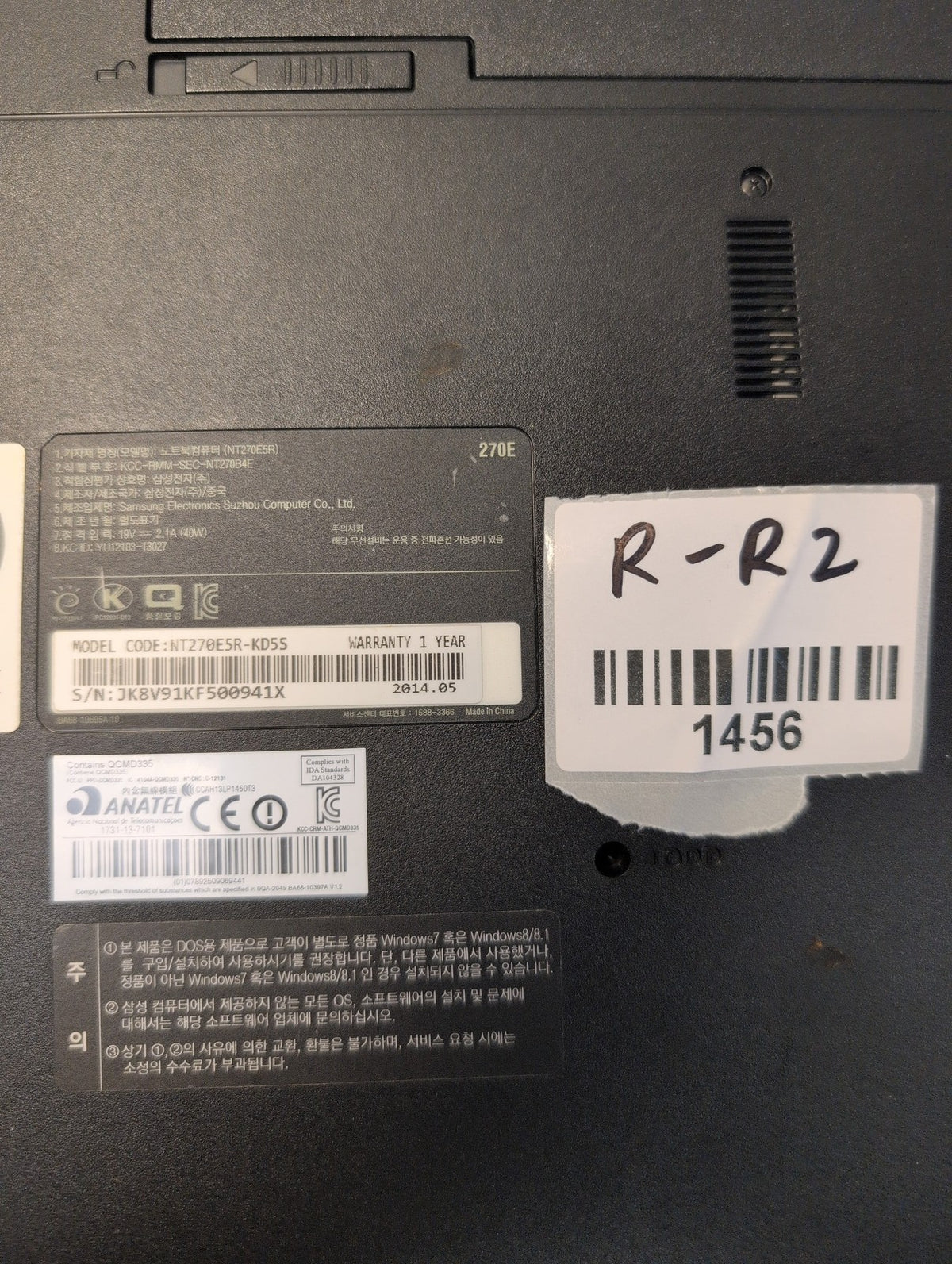 🎸 Samsung NT270E5R 270E 15.6in Laptop i5-4200U 8GB 120GB SSD Win10 READ