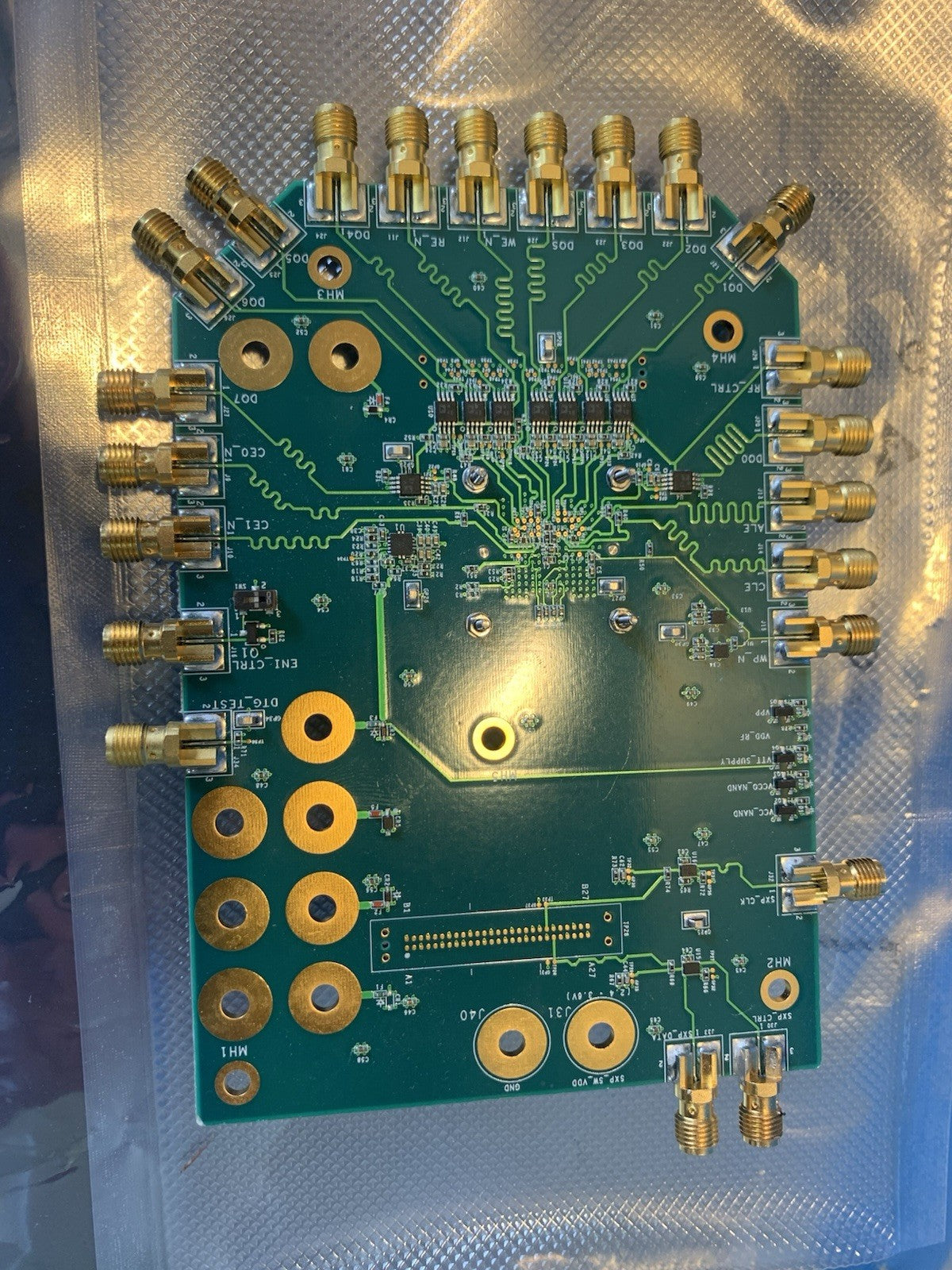 🔥 Intel ECB NAND Test Board FAB1 w/ BGA Socket SMA RF High Speed PCB