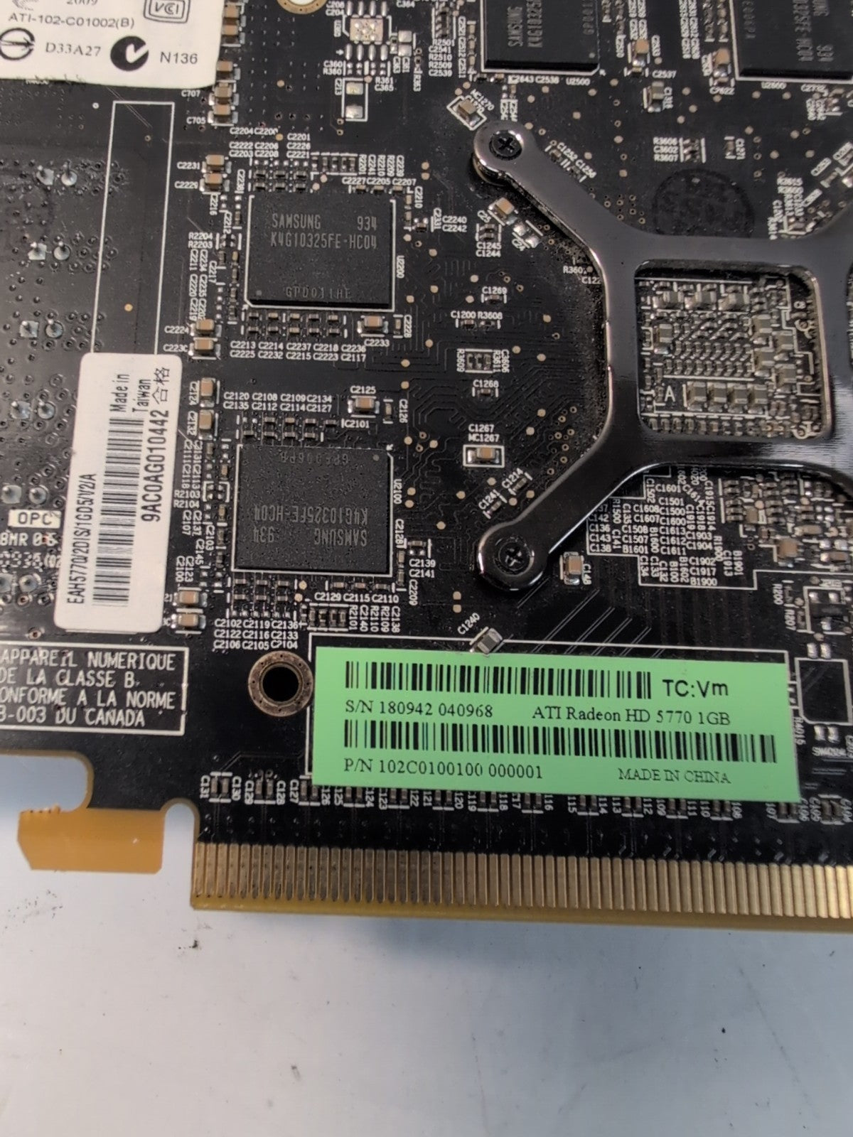 🔥 ASUS ATI Radeon HD 5770 1GB GDDR5 PCI-E Video Card EAH5770 -