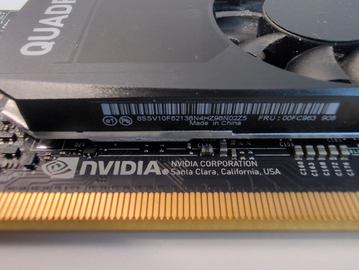NVIDIA Quadro P1000 4GB  00FC963 Professional Graphics Card PCIe -