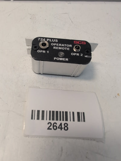 🔥 STATIC CONTROL SCS Dual 724 PLUS Operator Remote  -