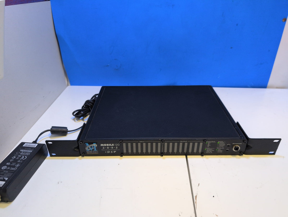 🎸 Metric Halo Mobile I/O 2882 2d Expanded FireWire Audio Interface +DSP
