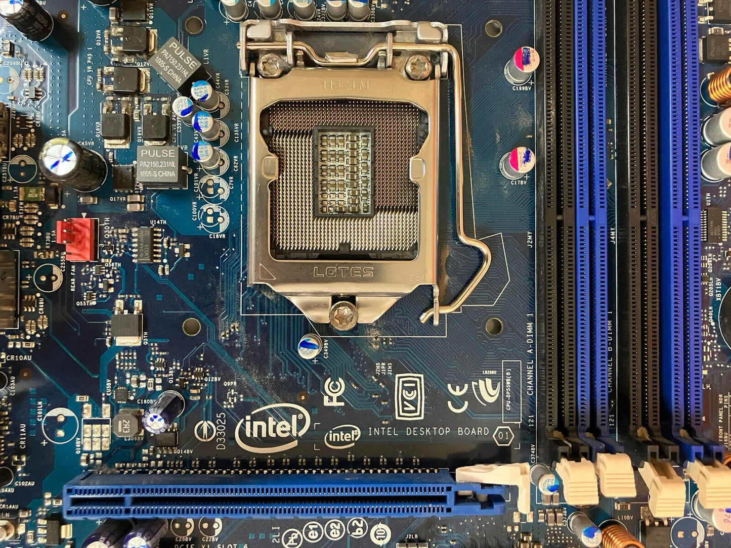 ~ Intel DP55WB E64798-207 Motherboard mATX Socket LGA1156 4 Slot DDR3