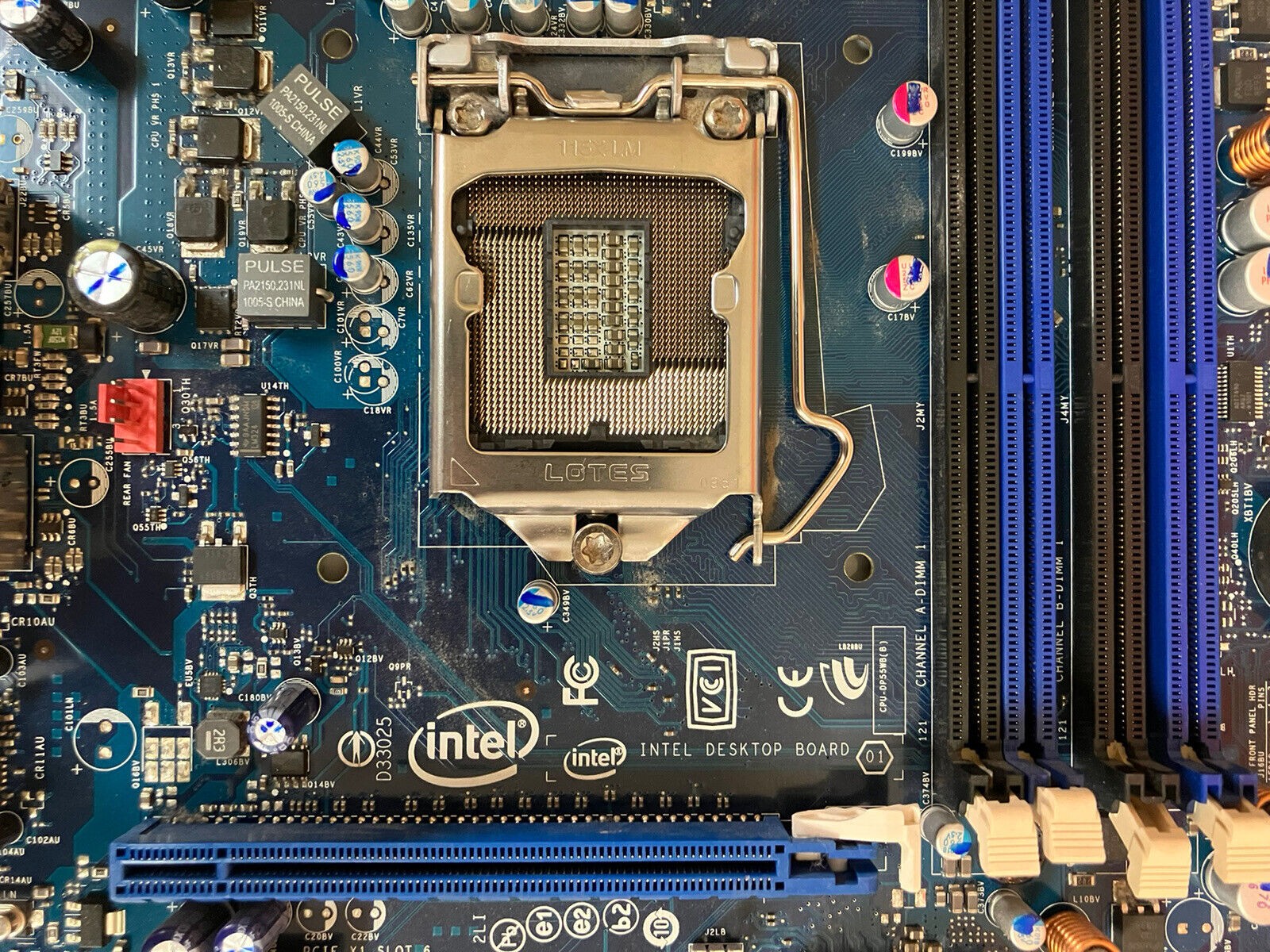 ~ Intel DP55WB E64798-207 Motherboard mATX Socket LGA1156 4 Slot DDR3