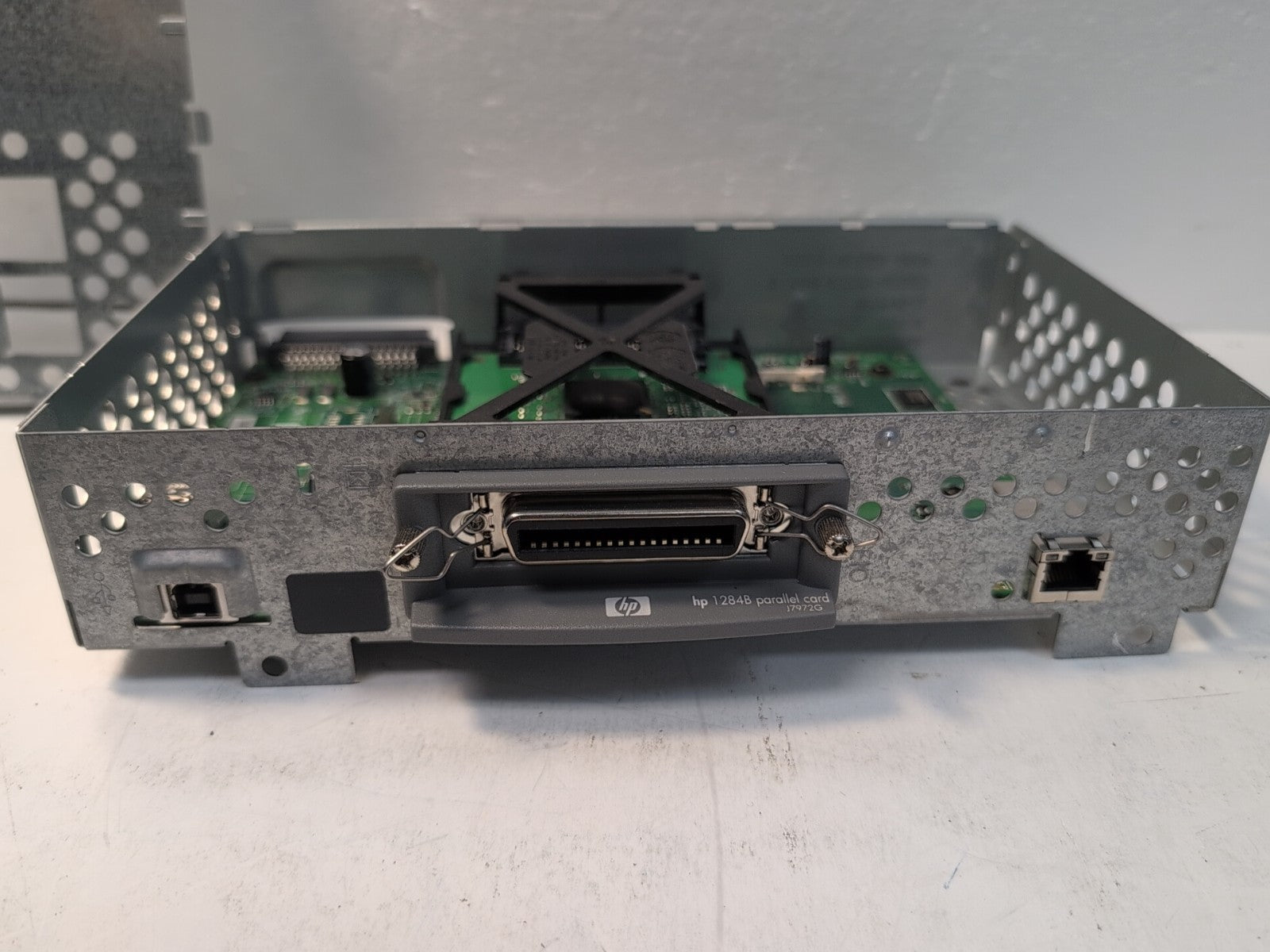 🔥 HP LaserJet Formatter board CB438-60002 with J7972G Parallel Card -