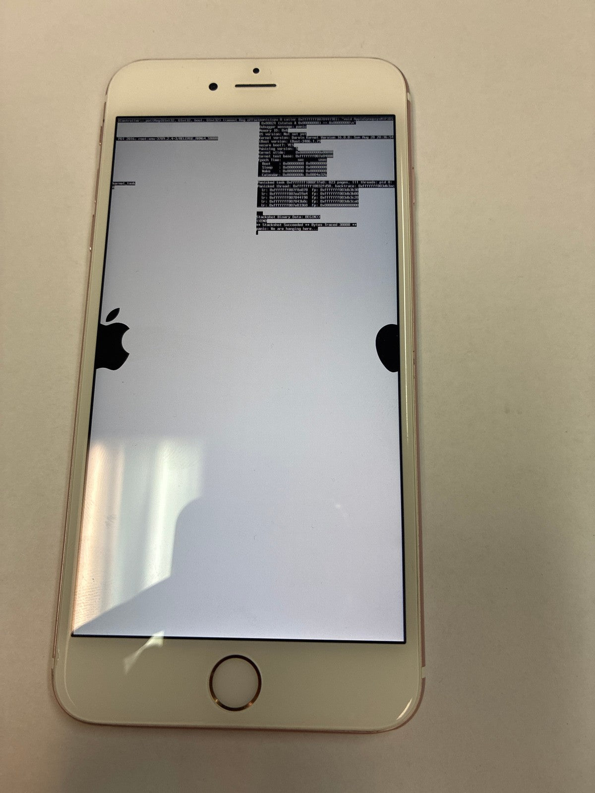 🔥 Apple iPhone 6s Plus A1687 Rose Gold - For Parts, Kernel Panic