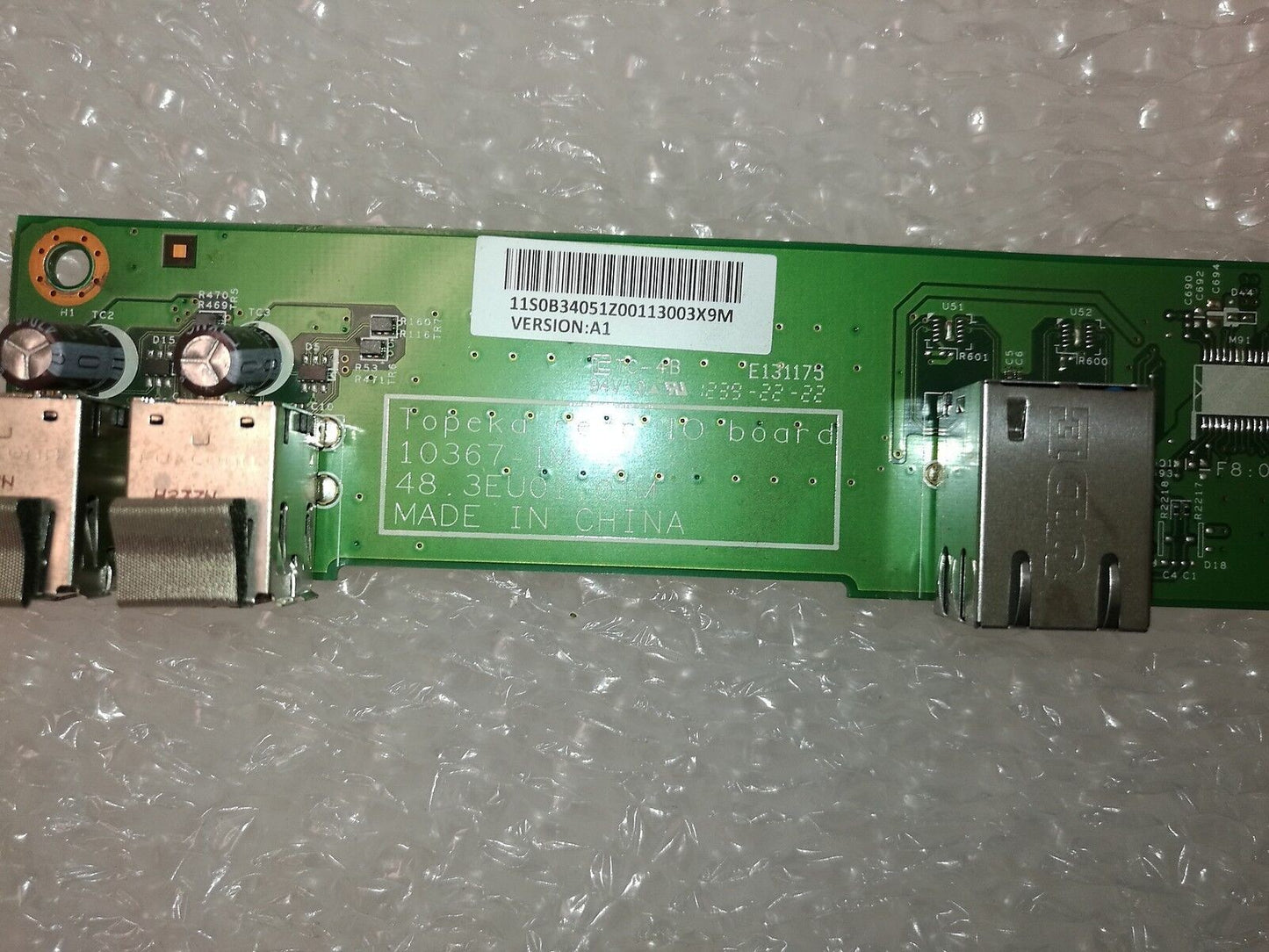 + Lenovo All In one M72Z Type 3554 REAR I/O USB Board P/N 48.3EU01.01M