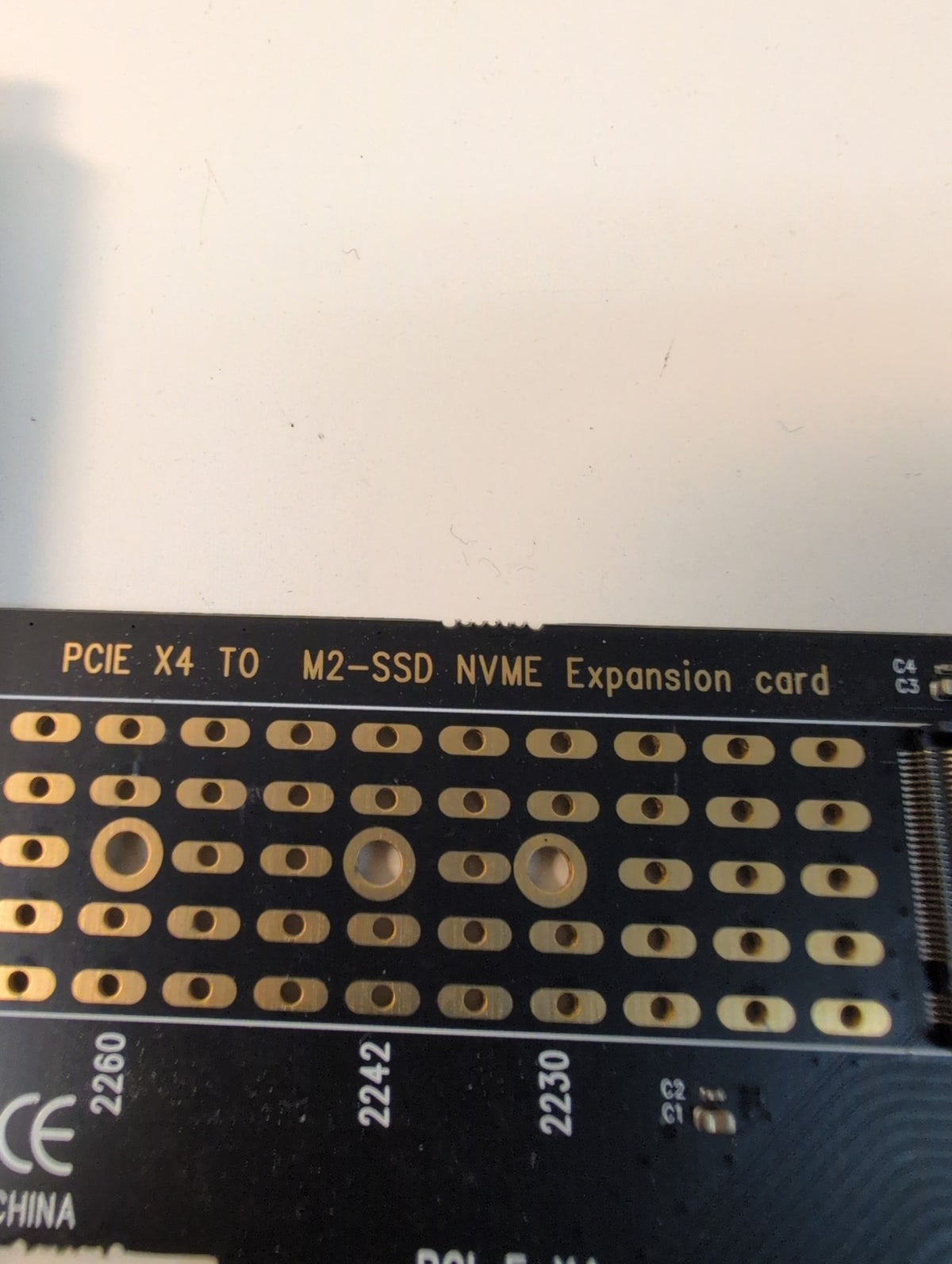 PCIe X4 to M.2 NVMe SSD Expansion Card EM2-5002 Adapter Black -