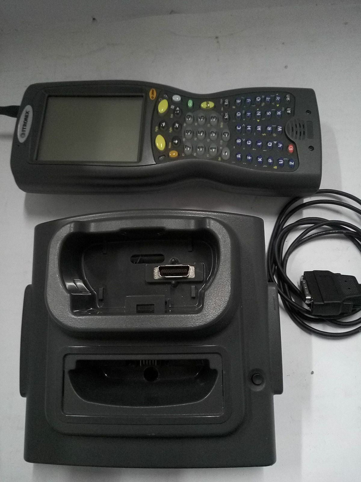 - Itronix GoBook Q200 Data Collector Q-200 X04071001480020 W/charger & cable @@@