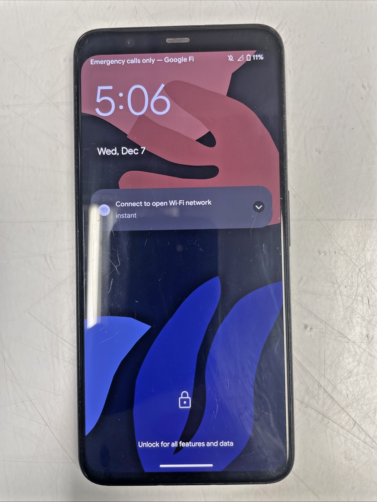 🔥Locked Google Pixel 4 XL  Smart Phone +