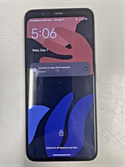 🔥Locked Google Pixel 4 XL  Smart Phone +