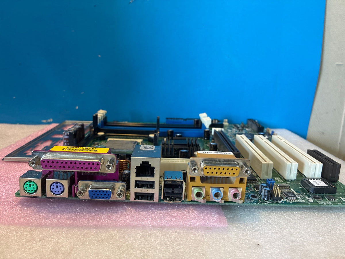 🔥 M266A Rev 2.01 Socket 478 ATX Motherboard with Intel Celeron 2.8GHz CPU