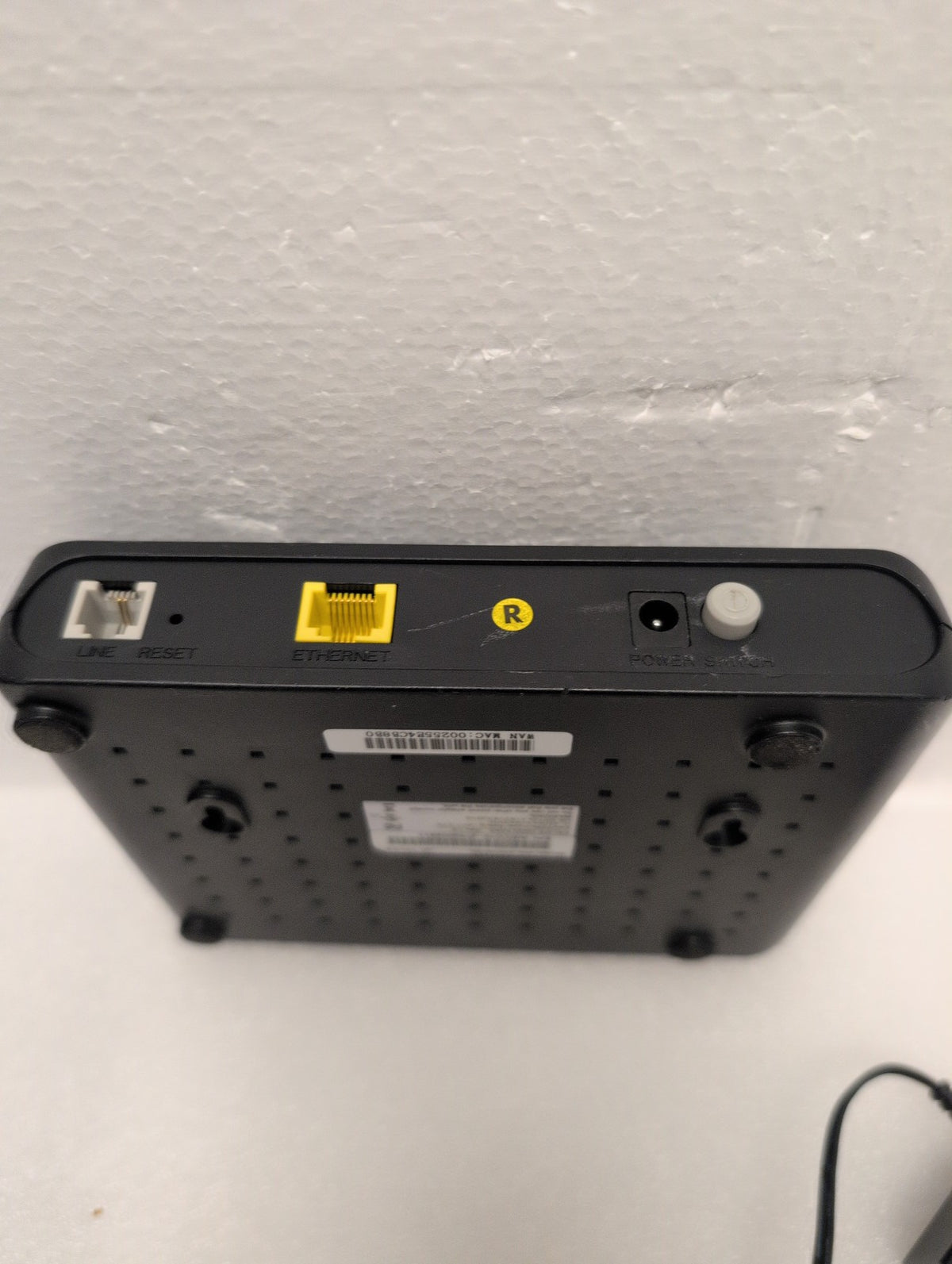 🎸 TELUS 3Ve.A2010TEL DSL Modem Router Combo Black Wired Ethernet LAN Ports