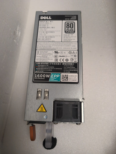 🎸 Dell 95HR5 1600W Server Power Supply D1600E-S0 80 Plus Platinum Hot-Swap PSU